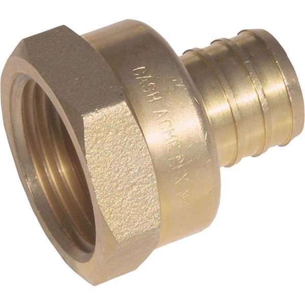 Homestead Brass Threaded Female Adapter - 0.5 x 0.5 in. HO565860 - main